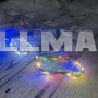 Гирлянда на батарейках Роса 5 метров 50 mini Led 2 шт АА